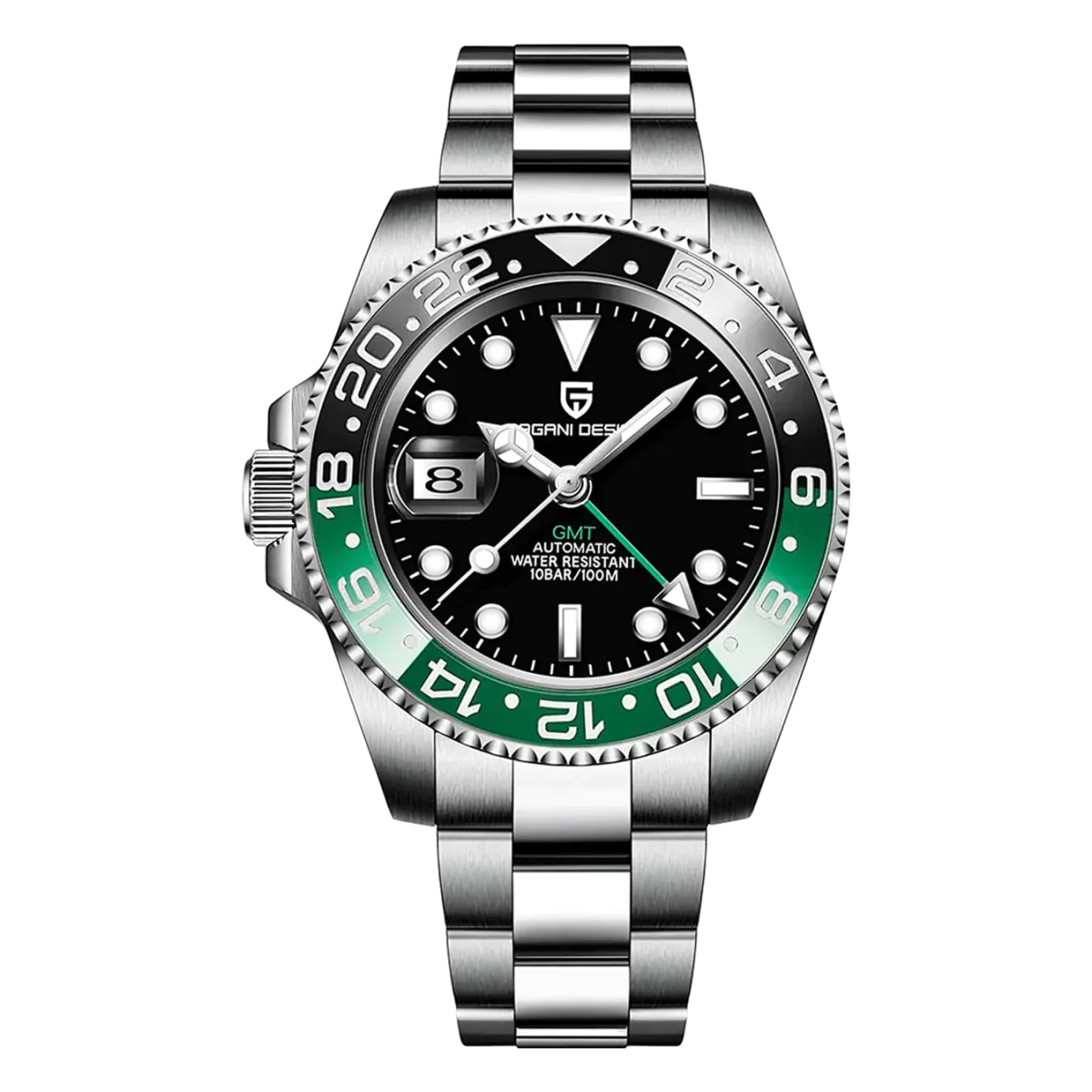PD - 1662 GMT Black Green – Oyster