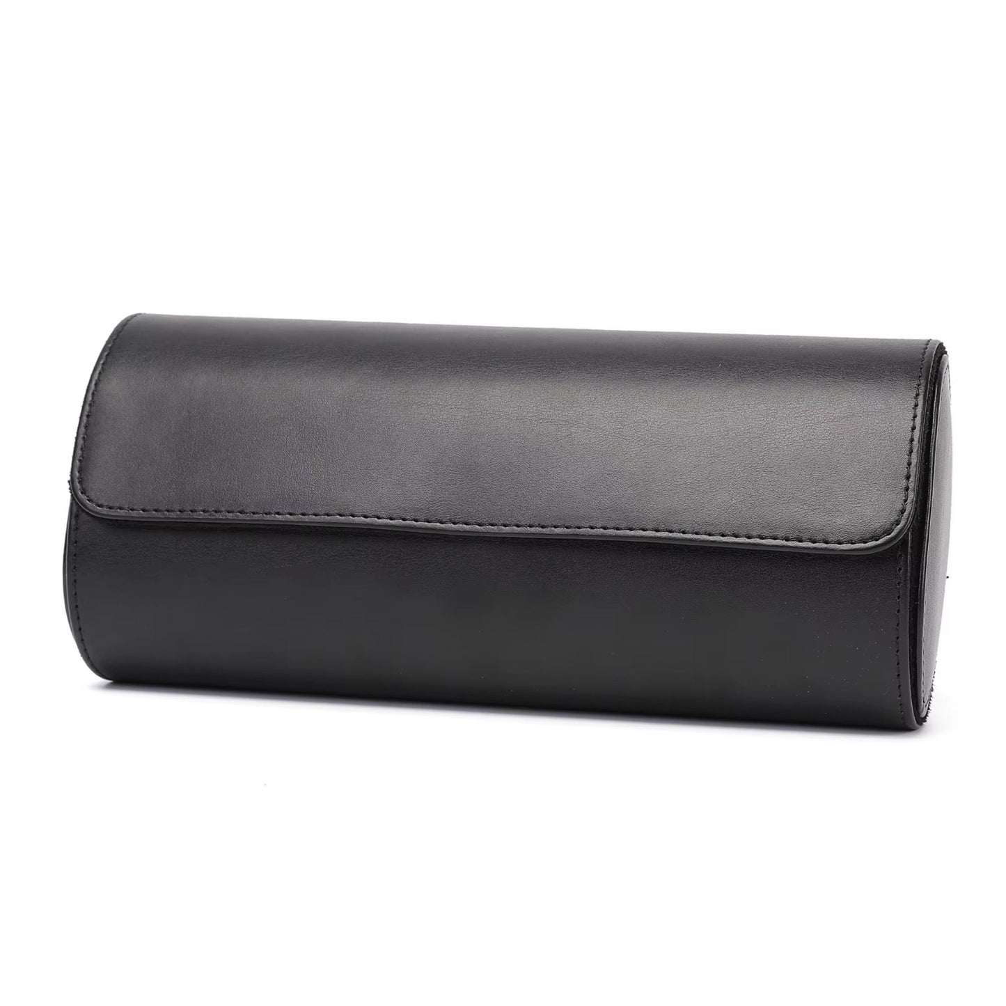 Premuim Black Leather Case - 3 Slots