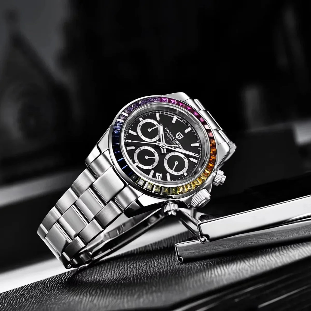 PD - 1644 Rainbow – Black