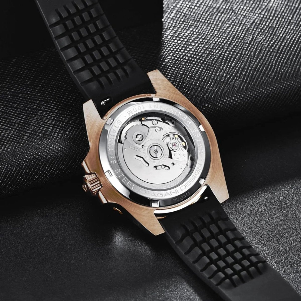 PD - 1651 Rose Gold – Black